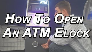 How To Open Your ATM Elock [upl. by Portingale]