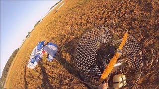 Most terrifying paramotor crash [upl. by Urion]