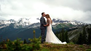 Whistler Mountain Elopement  Kayla  Brandon  Highlight Film [upl. by Benildis728]