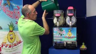 47 Slush Machine training Video  Cleaning [upl. by Essy]