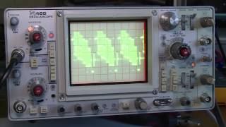 Tektronix 465 Oscilloscope Testing [upl. by Esenej]