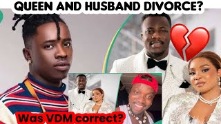 Queen Lord Lamba’s EX and her New Husband Divorce So soon Was VDM right [upl. by Uriel]