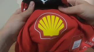 UNBOXING NOVA CAMISA PUMA SCUDERIA FERRARI F1  CHARLES LECLERC [upl. by Aikemit]