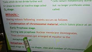 Most important points of Cell cycle and Cell division [upl. by Eugenides]