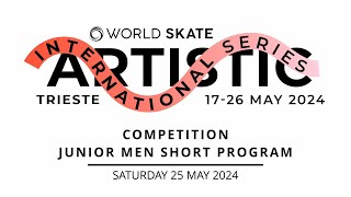 World Skate AIS24 Trieste  Competition Junior Men Short Program  25052024 [upl. by Rheta]