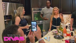 Titus ONeil saves Natalyas barbeque Total Divas Oct 10 2018 [upl. by Yukio]