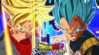 Vegeta and Trunks vs Toppo Boss Fight  Dragon Ball Sparking Zero [upl. by Jon]