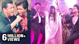 Salman Shahrukh Anil Varun CRAZY DANCE At Sonam Kapoors Wedding  Throwback  FULL VIDEO [upl. by Yntirb]