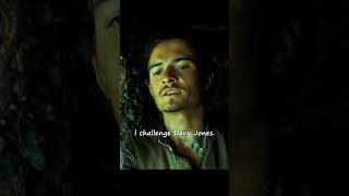 Father and son William shaking dice with Davy Jones movie clips foryou [upl. by Takken]