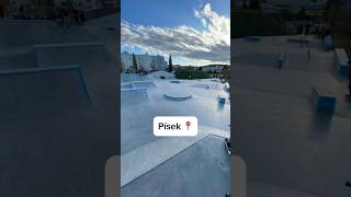 Nový skatepark 😱🫨 skatepark youtubeshorts tricks scootering fyp [upl. by Yrffej]