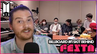 BTS FESTA 2024 Billboard Hot 100 No 1 Skit Recording Sketch  REACTION [upl. by Cid1]