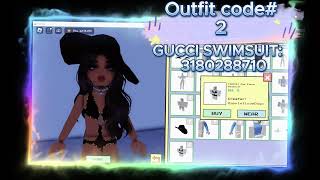 9 PREPPY SWIMSUIT CODES Berry avenue [upl. by Chariot]