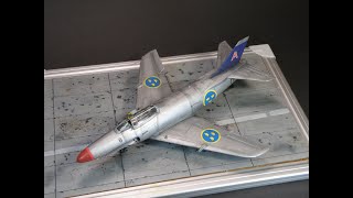 SAAB A32 Lansen Heller 172 Full Build [upl. by Ibbed45]