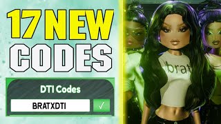 NEW CODES ROBLOX DRESS TO IMPRESS CODES 2024  DTI CODES  DTIxbrat UPDATE [upl. by Godewyn]