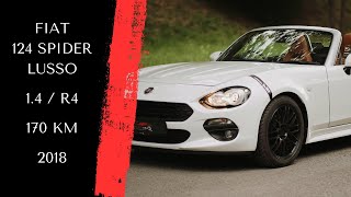 FIAT 124 SPIDER LUSSO  14  R4  170 KM  2018 R  CARS FINDER POLSKA  IMPORT SAMOCHODÓW Z USA [upl. by Ansev878]