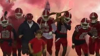 Edgewater High School football team prepares to play exhibition game in England [upl. by Nimajneb]