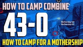 How to Camp COMBINE How To Camp for a Mothership Black Ops III Tips amp Tricks [upl. by Alahsal]