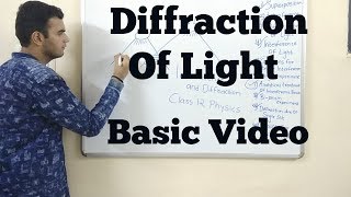 Diffraction Of Light Class 12 Physics HSC Board diffraction 12physics [upl. by Esmeralda]