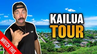 Living In Kailua  FULL VLOG TOUR OF BEST PLACES TO LIVE IN KAILUA HAWAII  Pros amp Cons Of Kailua [upl. by Assenov]