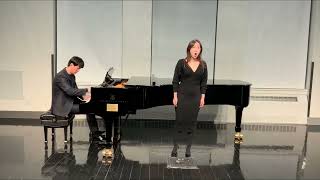 Il voleFPoulenc from ‘Fiancailles pour rire’ SopHannah Cho PfYoungmo Na [upl. by Jaine602]