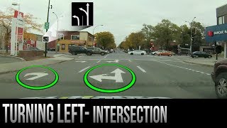 How to Turn Left at an Intersection [upl. by Eldredge]