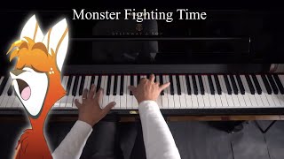 Monster Fighting Time  Piano Cover  ZooPhobia Bad Luck Jack [upl. by Ardys]