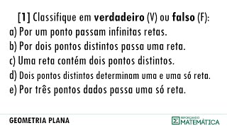 C01 Noções e Proposições Primitivas 15 [upl. by Adnoyek]