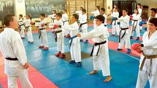 MEU PRIMEIRO DIA DE KARATE 🥋 [upl. by Afinom]