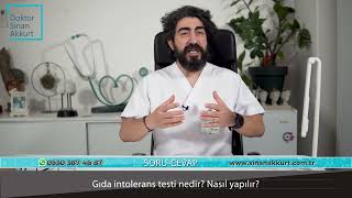 Gıda intolerans testi nedir Nasıl yapılır [upl. by Eindys]