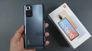 Xiaomi Redmi Note 10 Pro unboxing camera antutu gaming  ASMR [upl. by Irvine463]