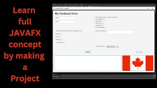 JavaFX Feedback Form with Interactive Controls and Multimedia  Complete Guide [upl. by Polard]