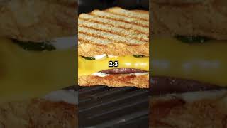 5Minute Gourmet Grilled Cheese Sandwich grilledcheesesandwich 5minutesrecipe shorts [upl. by Aiker]