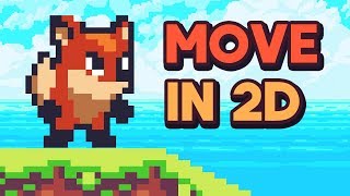 2D Movement in Unity Tutorial [upl. by Haldis]