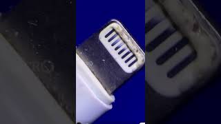 🔥Burning 📱iPhone 🔌Charger in Slow 😱Motion  Incredible Details MacroShort CloseUp [upl. by Naujek541]