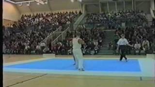 MASTER CUP 2 Ossi Airaksinen kyokushinkai Karate vs Mika Pietilä thainyrkkeily  1  2 [upl. by Savadove]