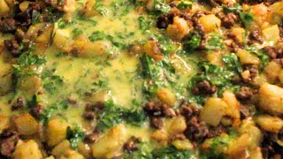 Youve never eaten breakfast this good Delicious ground beef potatoes amp eggs recipe [upl. by Johnnie238]