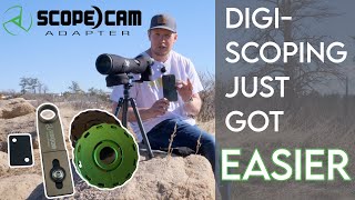 GIVEAWAY  THIS DIGISCOPE TOOL IS A GAME CHANGER ScopeCAM Adapter [upl. by Anaiuq]