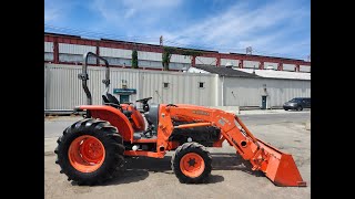 Kubota L4740 Tractor with Hydro Static Transmission 543 [upl. by Nylhsoj]