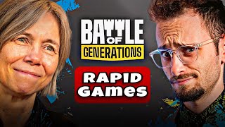 Levy Rozman Takes On Pia Cramling in Rapid Games 🔥  Battle of Generations [upl. by Ahsiuqet788]