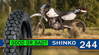 SHINKO 244 Tire Review first impressions after 1000km [upl. by Ynots]