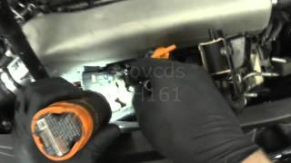 VW A4 18T Golf  Jetta Thermostat Removal Closer View than 18T New Beetle Video [upl. by Itagaki]