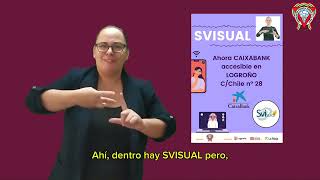 CaixaBank accesible con SVISUAL [upl. by Sabu974]