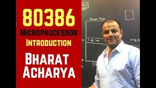 80386 Introduction  Bharat Acharya Education [upl. by Toscano]