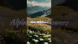 Alpine Wildflowers Tranquil Music and Mountain Blooms [upl. by Yadseut]