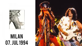 Aerosmith  Full Concert  Milan 07071994 [upl. by Tneicniv]