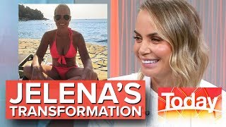 Jelena Dokic celebrates incredible weight loss  Today Show Australia [upl. by Honig450]