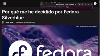 Por qué me he decidido por Fedora Silverblue [upl. by Amsab]