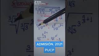 ADMISIÓN 2021 PUCP [upl. by Eiramyma]