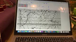 Receiving weather fax from Pinneberg [upl. by Nyledaj]