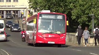 London Buses 2024St Margarets Richmond Bridge amp Richmond Station [upl. by Jamnes210]